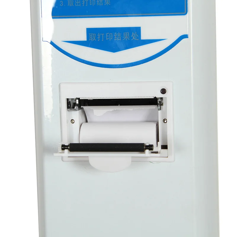 Hospital Healthcare 200kg Bmi And Voice Function Standing Automatic Ultrasonic Height And Weight Scale