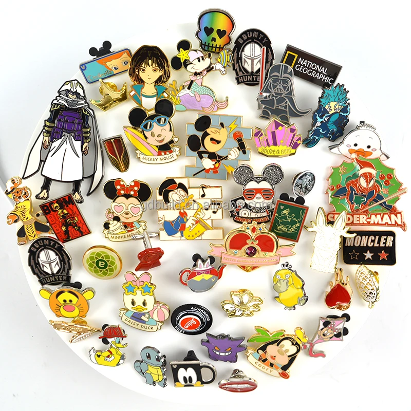 Crafts Saintseiya Badge Wholesale Lapel Pin Supplier Custom Enamel Pins Build Manufacturer Metal Cartoon Folk Art United States