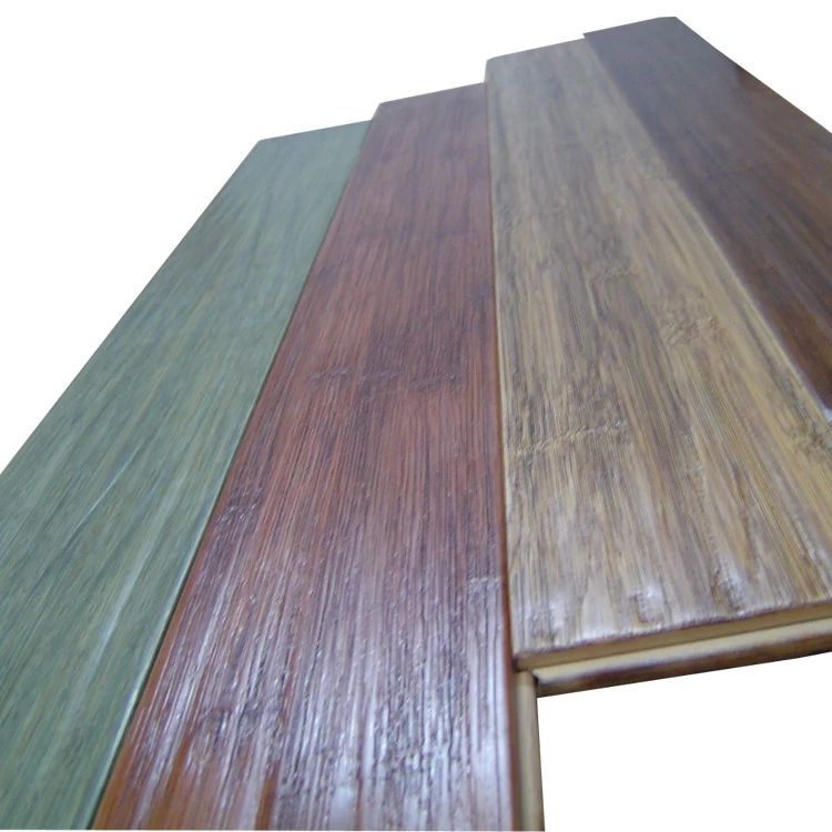 Eco-friendly materials 100%BAMBOO Hand scrape bamboo flooring Solid bamboo flooring for indoor floor19years factory