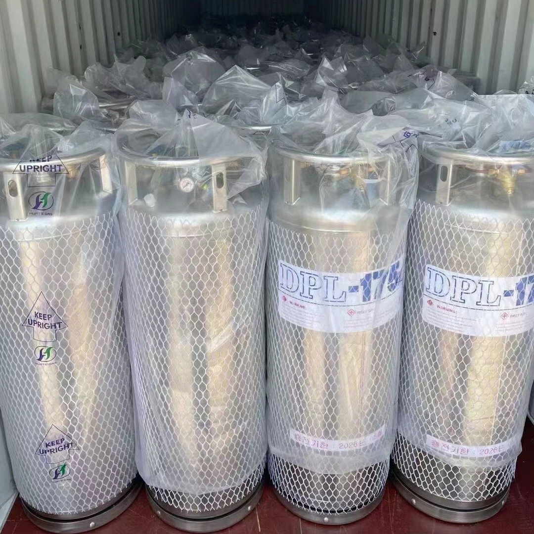 Trendy High Quality 175L Cryogenic Welding Insulated Dewar Gas Cylinder for Liquid Nitrogen