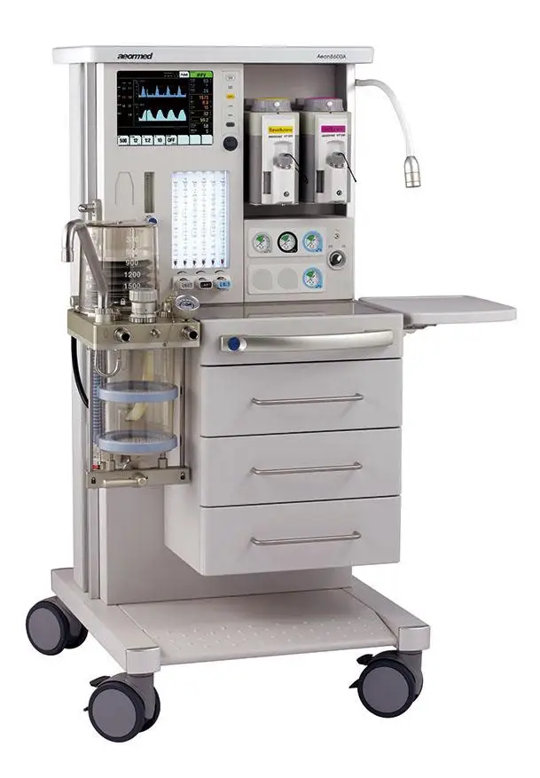 Aeon 8700A Anesthesia Machine with Two vaporizers and Monitor