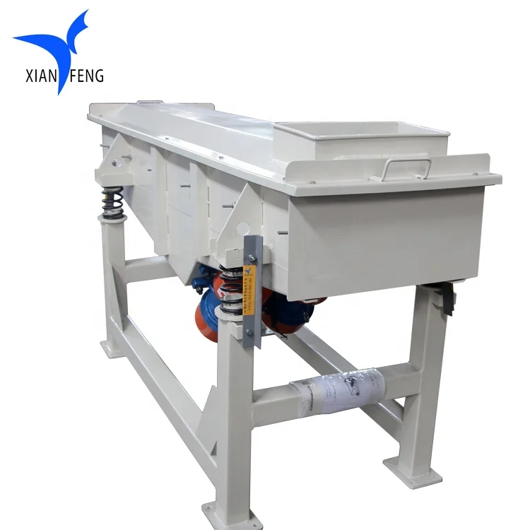 2000 kg/hour charcoal linear vibrating screen sieve machine high capacity