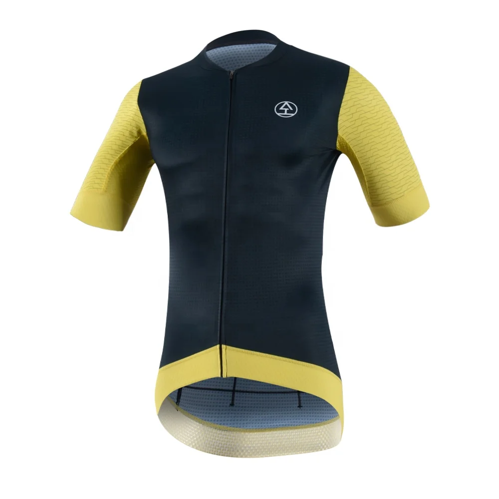 Tarstone  OEM Sublimated Custom Seamless Short Sleeve Cycling Clothing Bicycle Wear Men Cycling Jersey