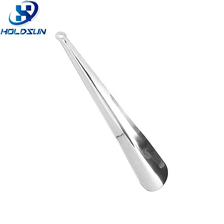 Высококачественный многоразовый рожок для обуви из нержавеющей стали с новым подставкой пользовательским логотипом оптовая продажа настоящая Новинка дизайн ложки