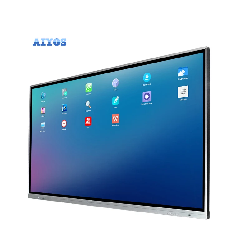 55 65 75 85 Inch School Teaching Touch smart board All In One Machine Interactive whiteboard