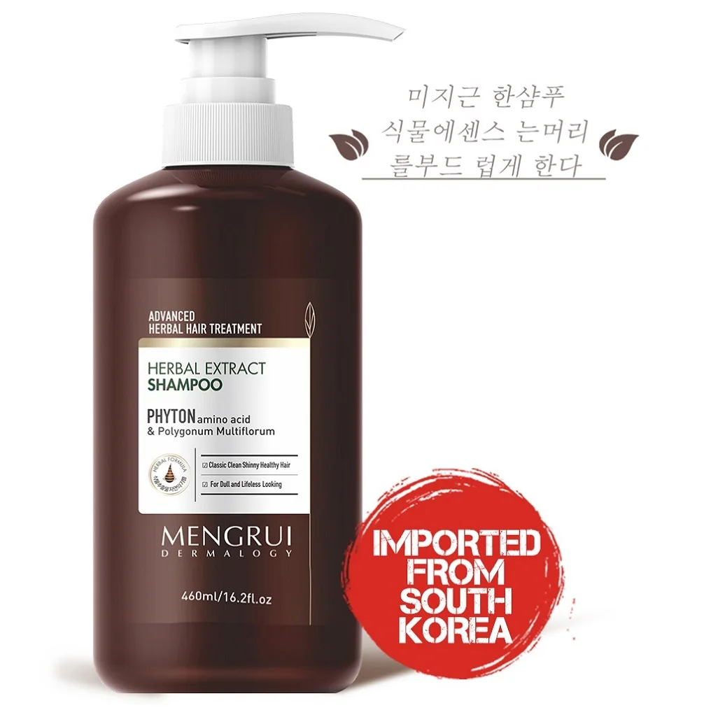 private label korea cosmetics awards wholesales advanced herbral hair extract liquid hampoo