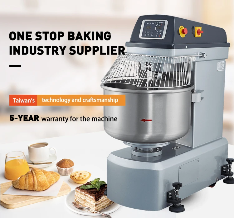 Оборудование для выпечки хлеба двухскоростное коммерческое 50 кг смеситель муки 130 л