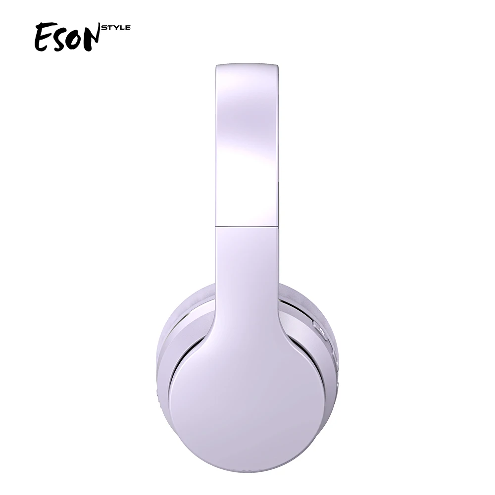 Eson Style Headband V5.0 Wired Fm Radio Wholesale Stereo Hifi Wireless Oem Gift Ce Rohs Bqb Over Ear Bluetooth Headphone