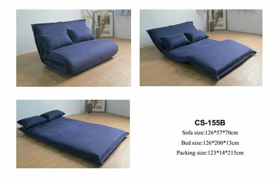 Гостиная Белый Пол королева футон диван кровать мебель с металлической рамой