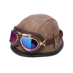 SUBO German Design Fashion Motorcycle Helmets Quality ABS Bike Comfortable Ride 9 Colors Optional Open Face ECE Certified Helmet