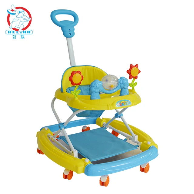
BLM good quality Baby Walker Baby Scooter Rollover Prevention Multifunctional Children U Type Foldable With Music 
