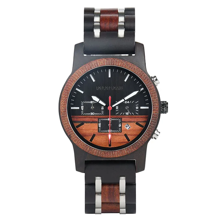 DODO DEER High Quality Popular Wooden Watch Factory Wholesale Price Nature Wood Watch