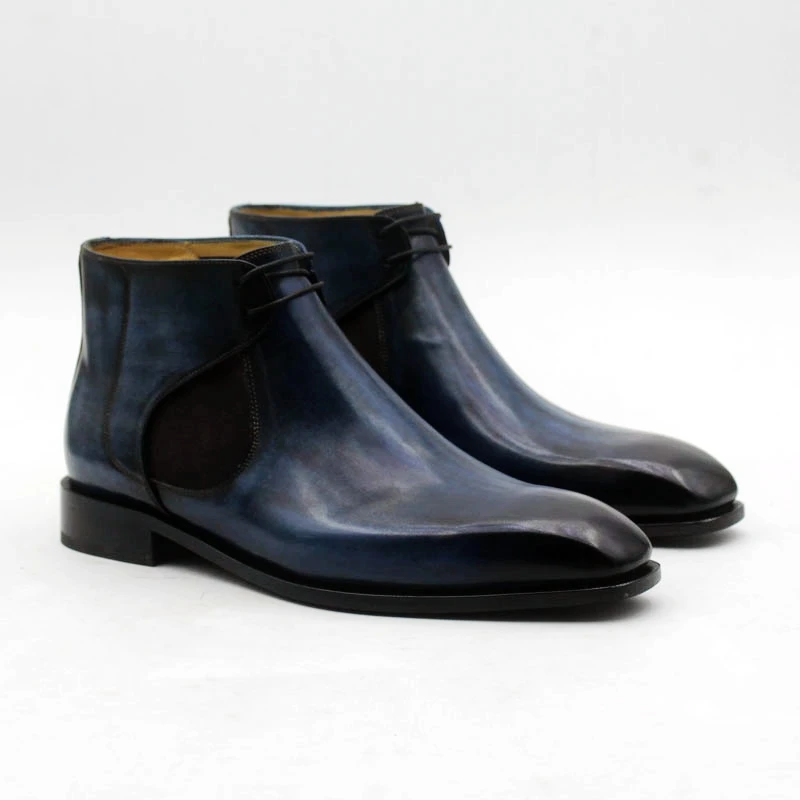 Cie A211 высококачественные модные мужские ботинки ручной работы из телячьей кожи