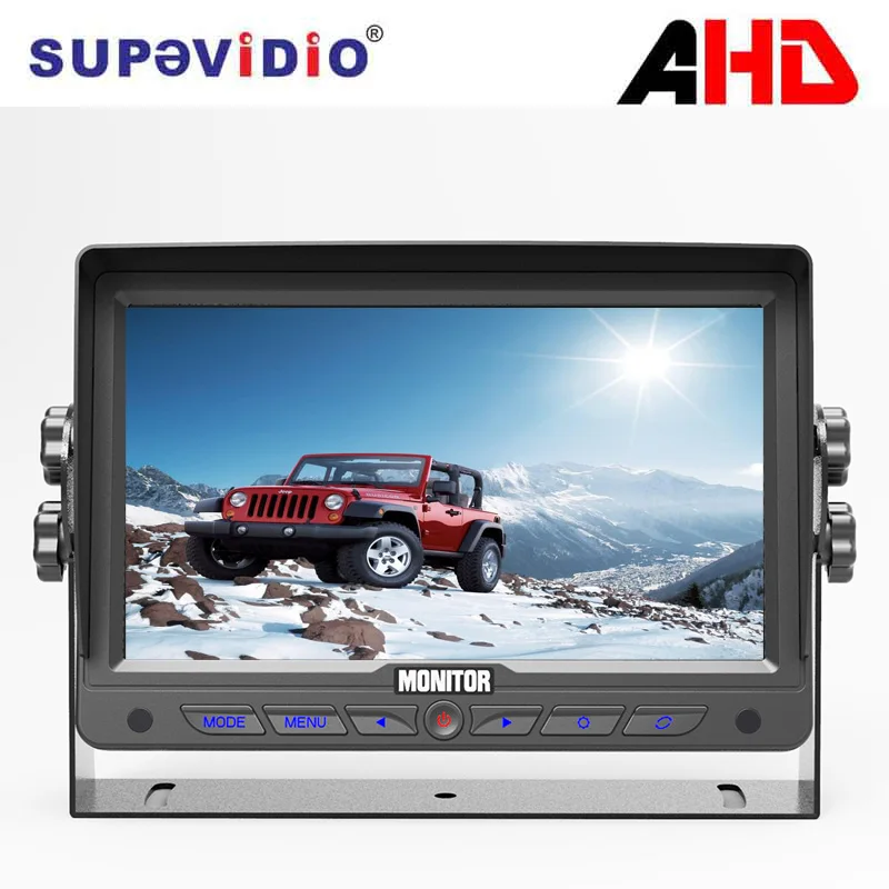7 дюймов AHD cctv монитор для автомобиля