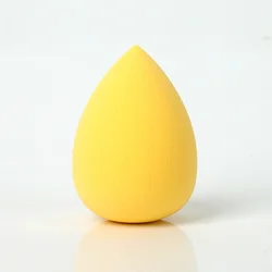 Private Label Non Latex Bevelled Teardrop Make Up Blending Vegan Sponge  Big Cut Beauty Sponge Blender Puff