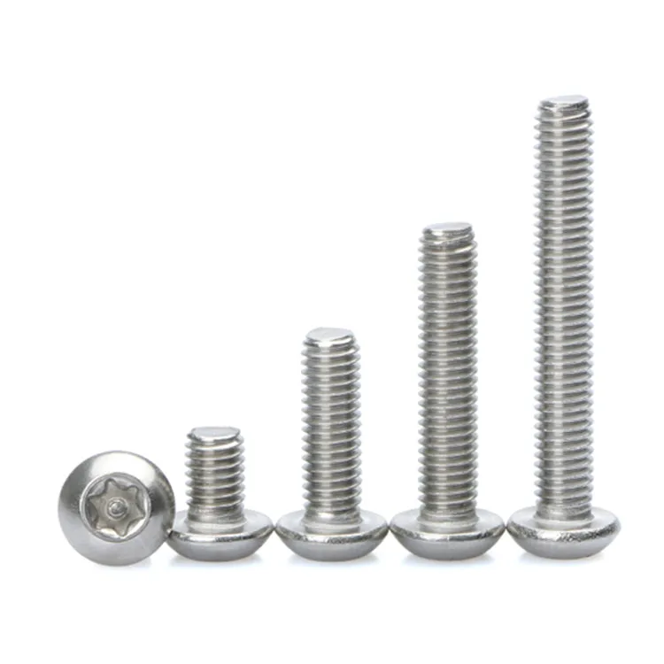 Stainless steel a2 70 pan head torx drive machine screw