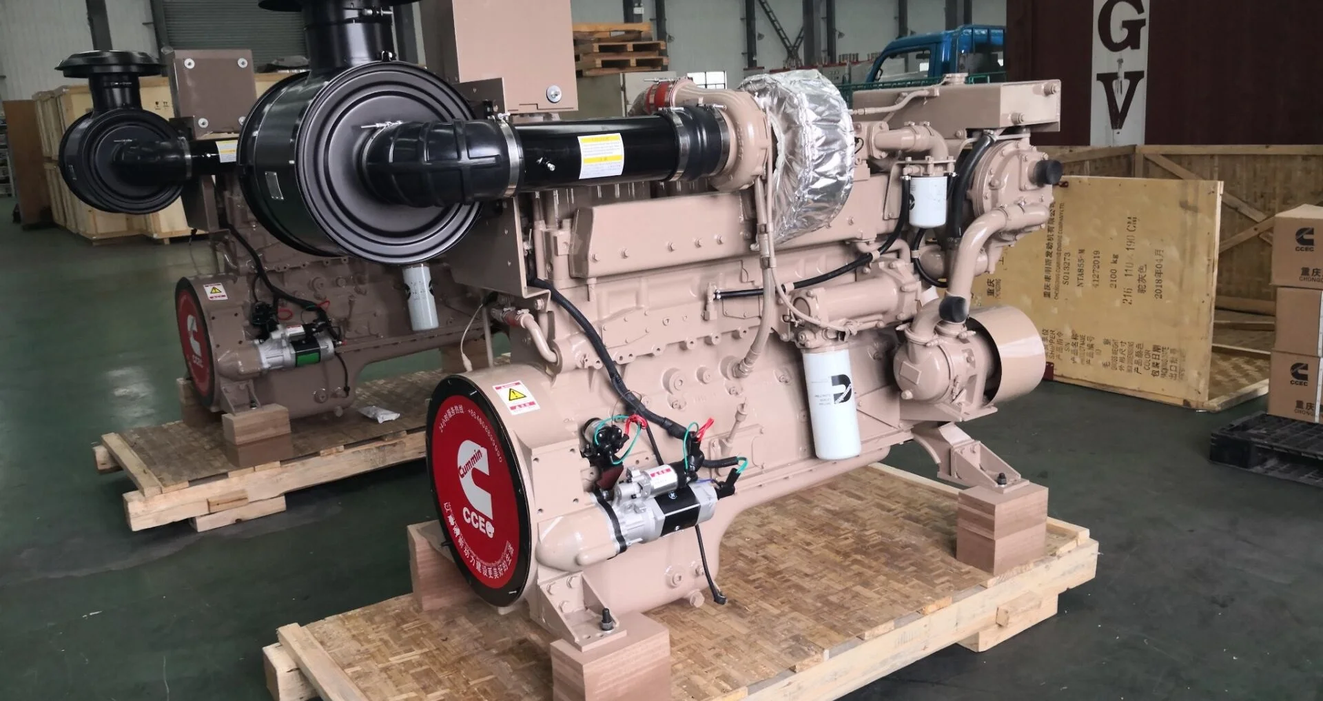 CUMMIN MARINE DIESEL ENGINE MAIN PROPULSION NTA855 WITH CCS CERTIFICATE 350HP 400HP