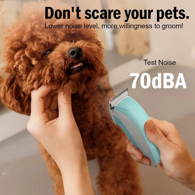 Ceramic Multi Hairdresser Pet Electric Clipper Dog Grooming Trimmer Recharge Waterproof Portable Professional Pet Hair Trimmer