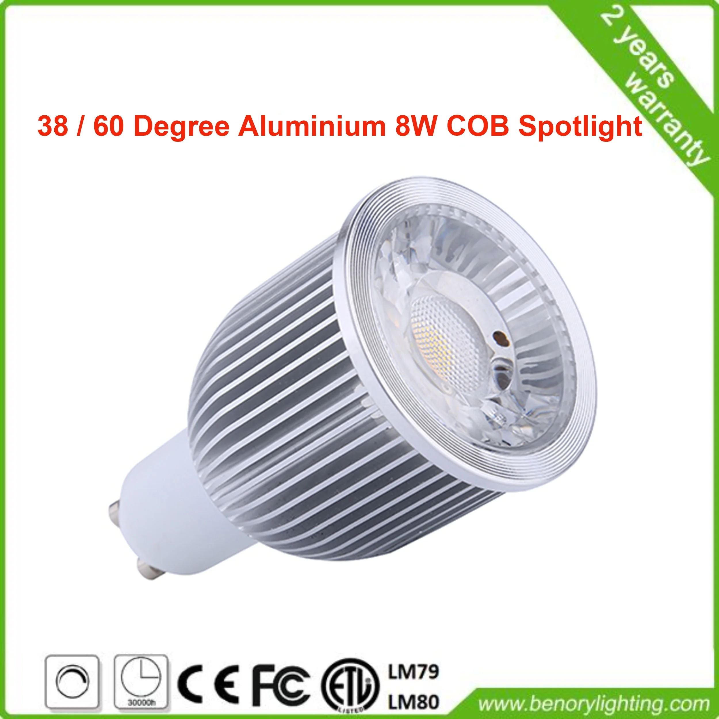 CE RoHS SAA certified LED Globe 9W H85mm gu10 track light 38/60degree 4000K 5000K daylight GU10 COB LED Spotlight