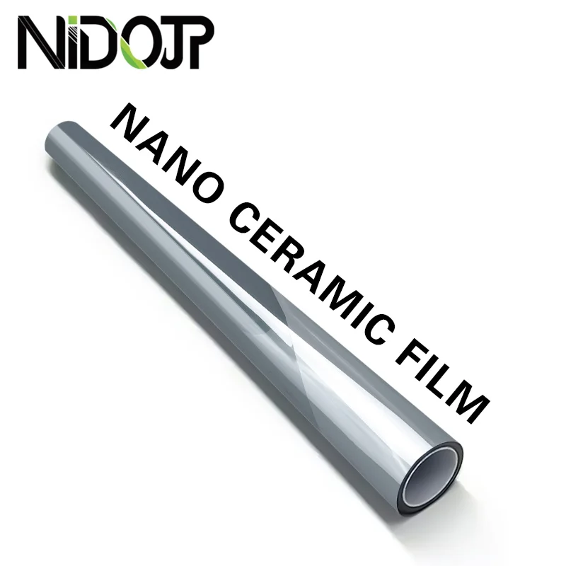 Нано керамический диоксид; Не линяет; Черные хромовые автомобильные Солнечная пленка для окна автомобиля Оттенок по лучшей цене и устойчивая к царапинам 2 слоя стеклянные бесцветные нано