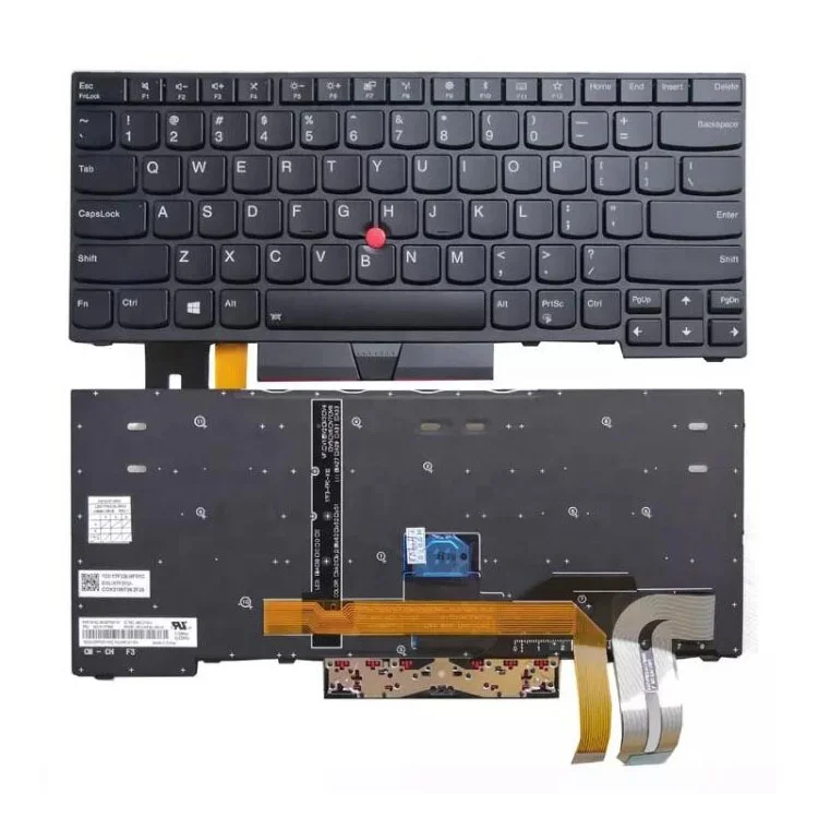 HK-HHT Notebook keyboard for Lenovo ThinkPad T480s E480 E485 L480 Laptop Backlight US keyboard