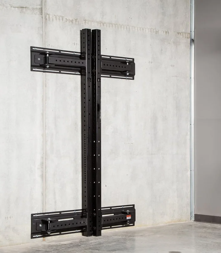 Настенный Складной настенный стеллаж для приседаний
