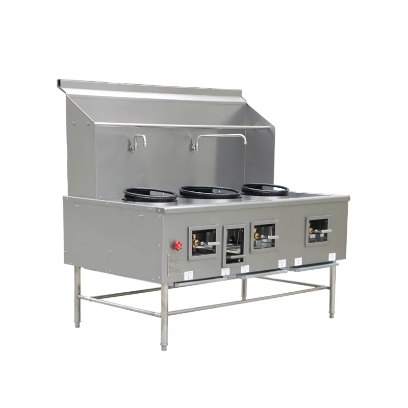 Chinese gas stove cooktop wok cooker commercial wok gas stove wok stove 3 burners