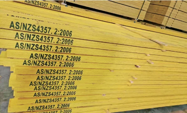 Structural Pine LVL Beams timber  F17 Australian Standard Beam Phenolic glue Laminate LVL
