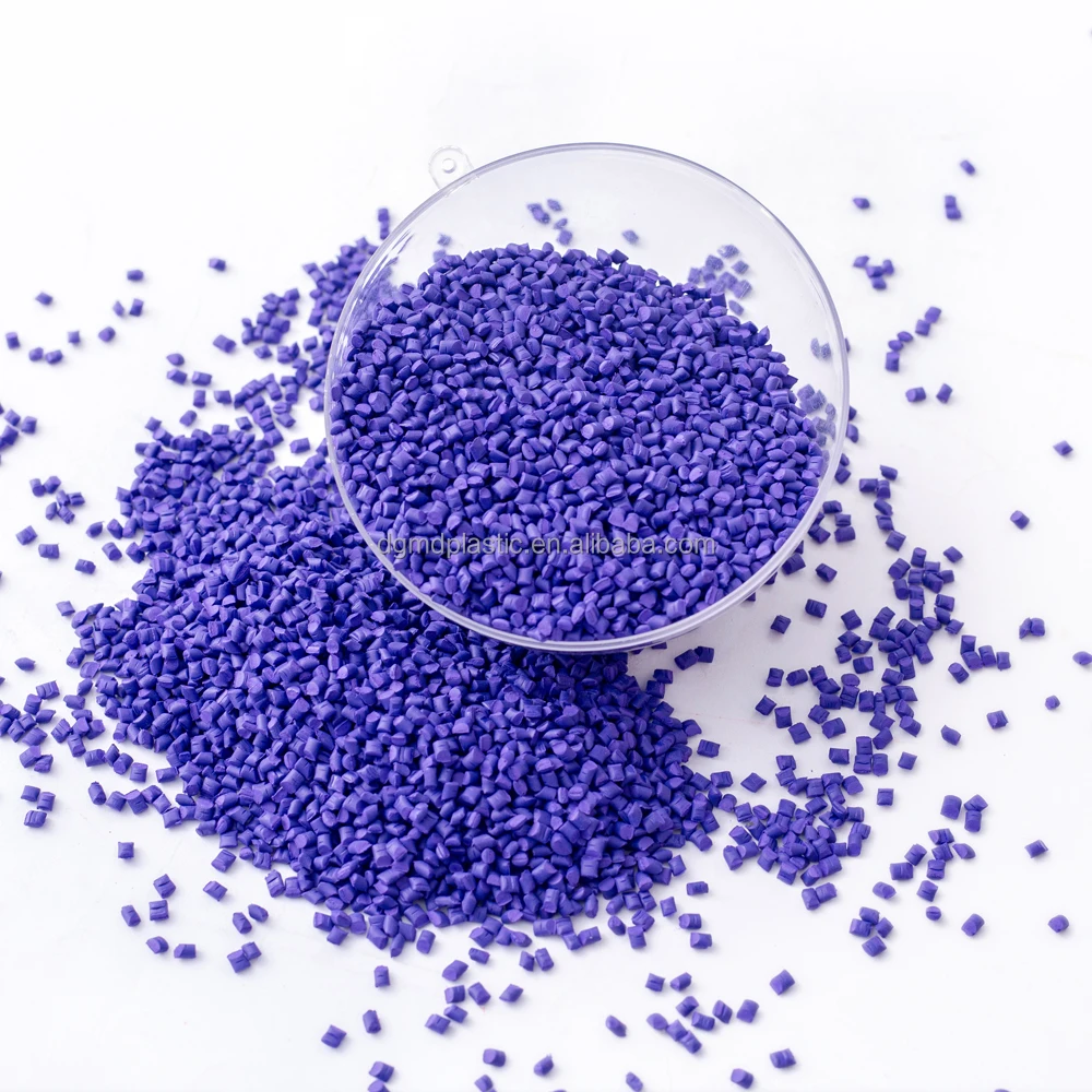 Хит продаж, маточная смесь фиолетового цвета для производства пластиковых инъекций и выдувных пленок