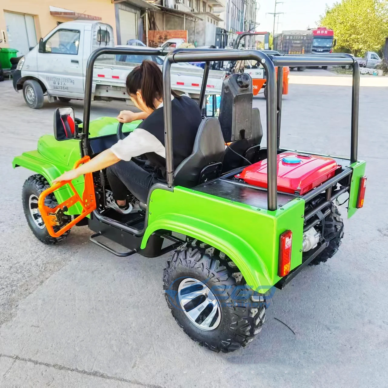 Новый вездеходный внедорожник 350 cc 4-местный UTV мини-бензиновый автомобиль вездеход