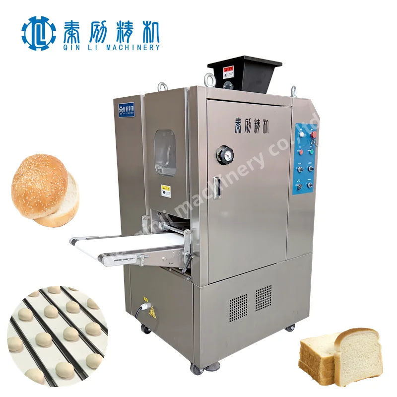3 drops dough divider Bakery Equipment bread ball cutter machine automatic dough divider rounder