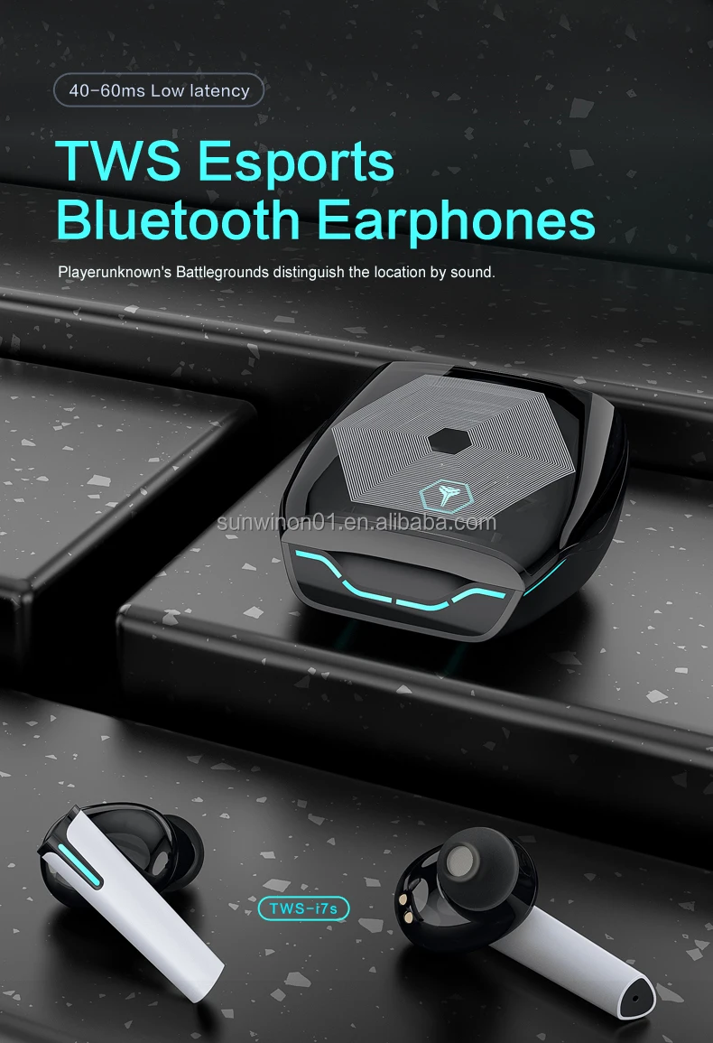 Sunwinon Wholesale Factory Direct TWS i7s BT5.0 True Wireless Headphones Headset Waterproof Noise Cancelling Wireless Earbuds