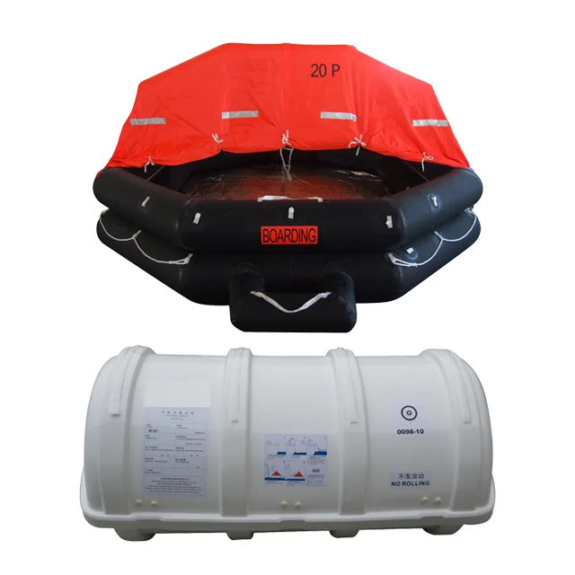 rafts 25p portable 12 person reviews throwover liferaft open reversible inflatable aor type gl approval self inflating life raft