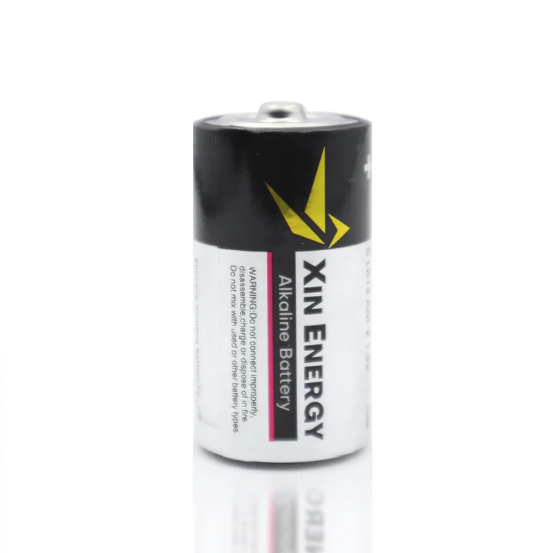 1.5V Primary Size C Alkaline Rechargeable Battery Lr14 Am2 Dry Pilas 2/4 Pieces Package 1.5volt No.2