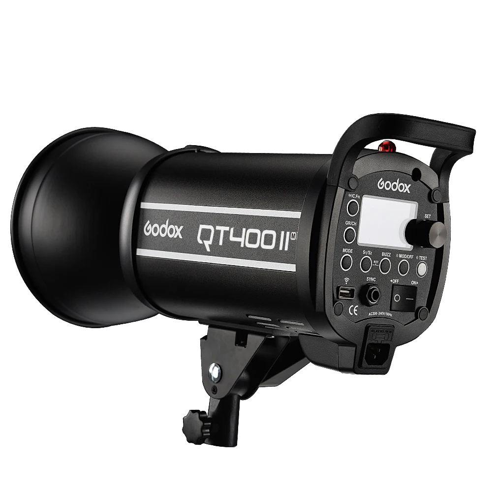 Godox QT400II студийное флэш-оборудование 400WS GN65 1/8000s Высокоскоростная синхронизация вспышка стробоскоп для студийного освещения