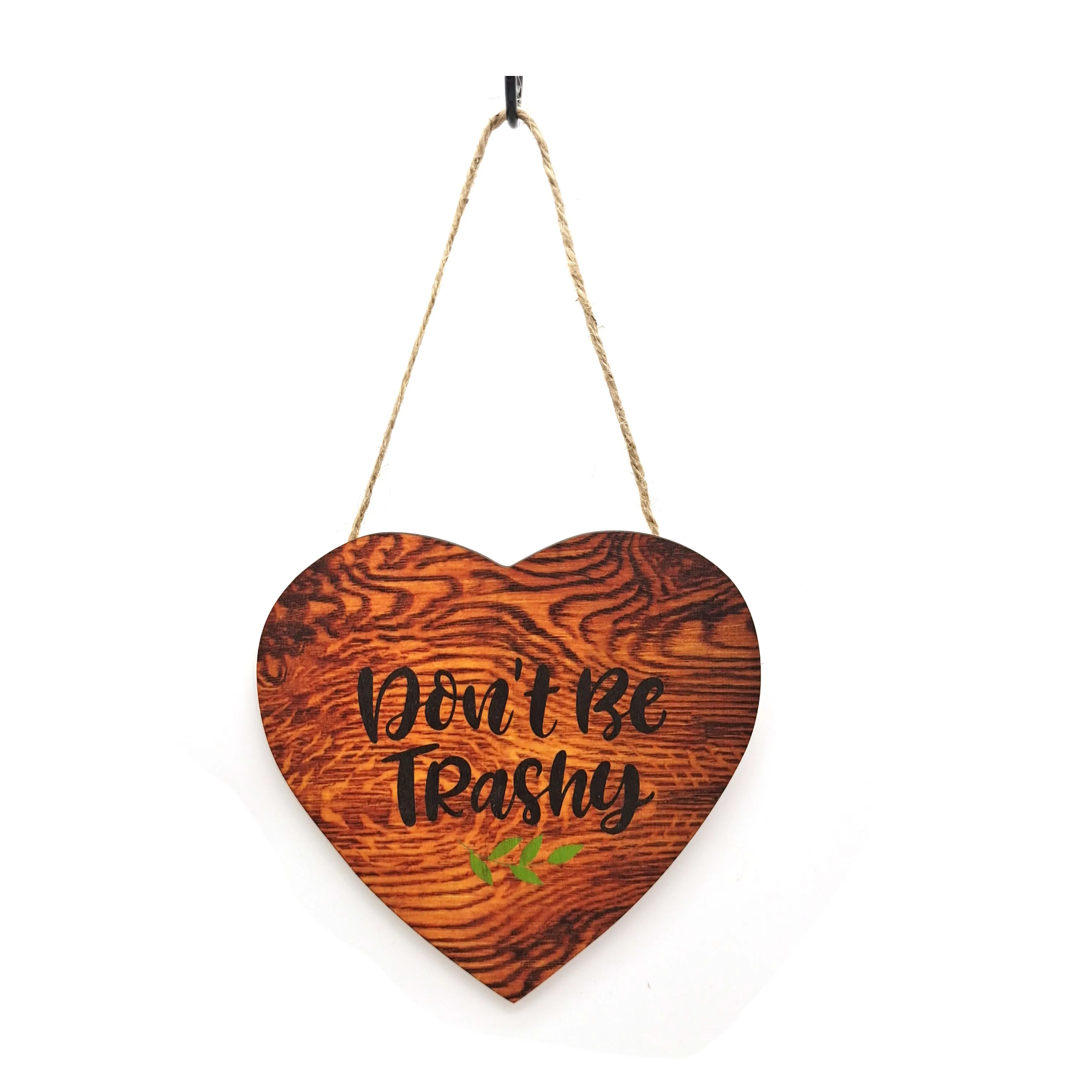 Wooden Wall Hanging Decor UV printing Logo  Wooden Door Hanging Ornaments