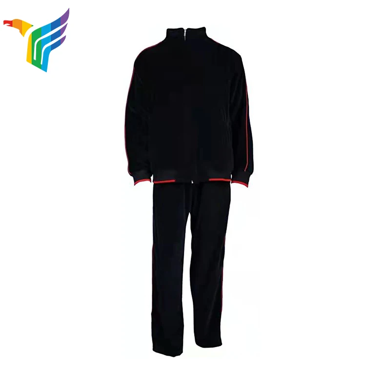 Blank Tracksuit Men Soccer Running Cotton Windbreaker Oem For Wholesale Green Tracksuit