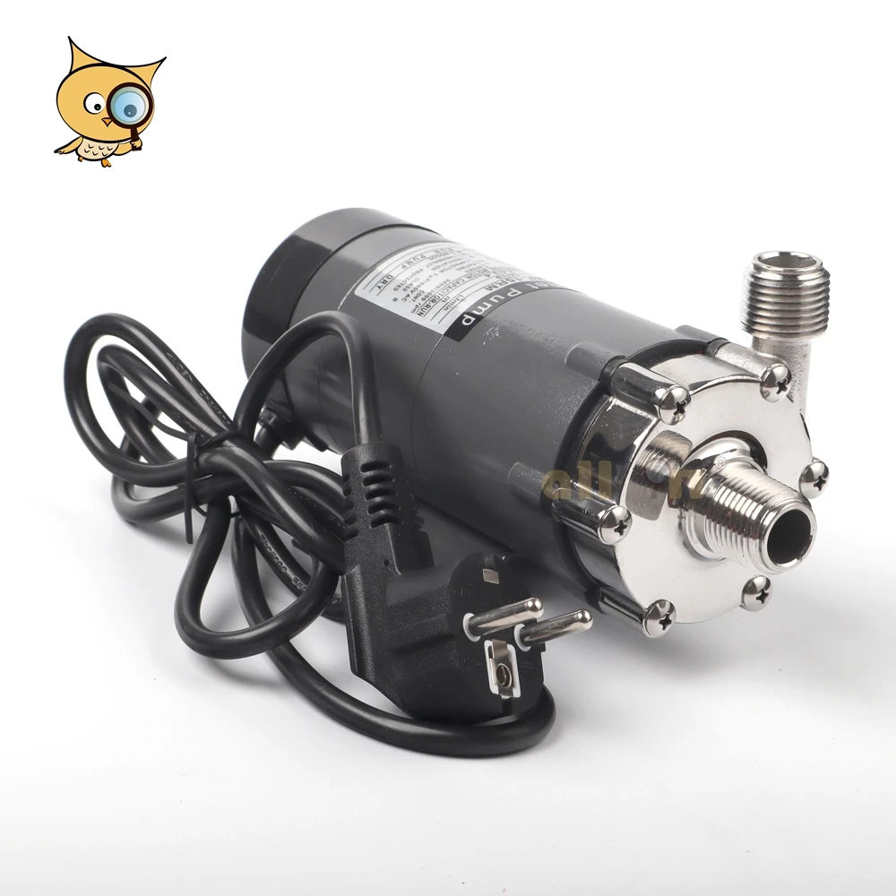 ALL IN Best Seller 304 Stainless Steel CE Certificate HomeBrew MP 15RM Max 140 Wort Pump Magnetic Drive Pump with 1/2 NPT