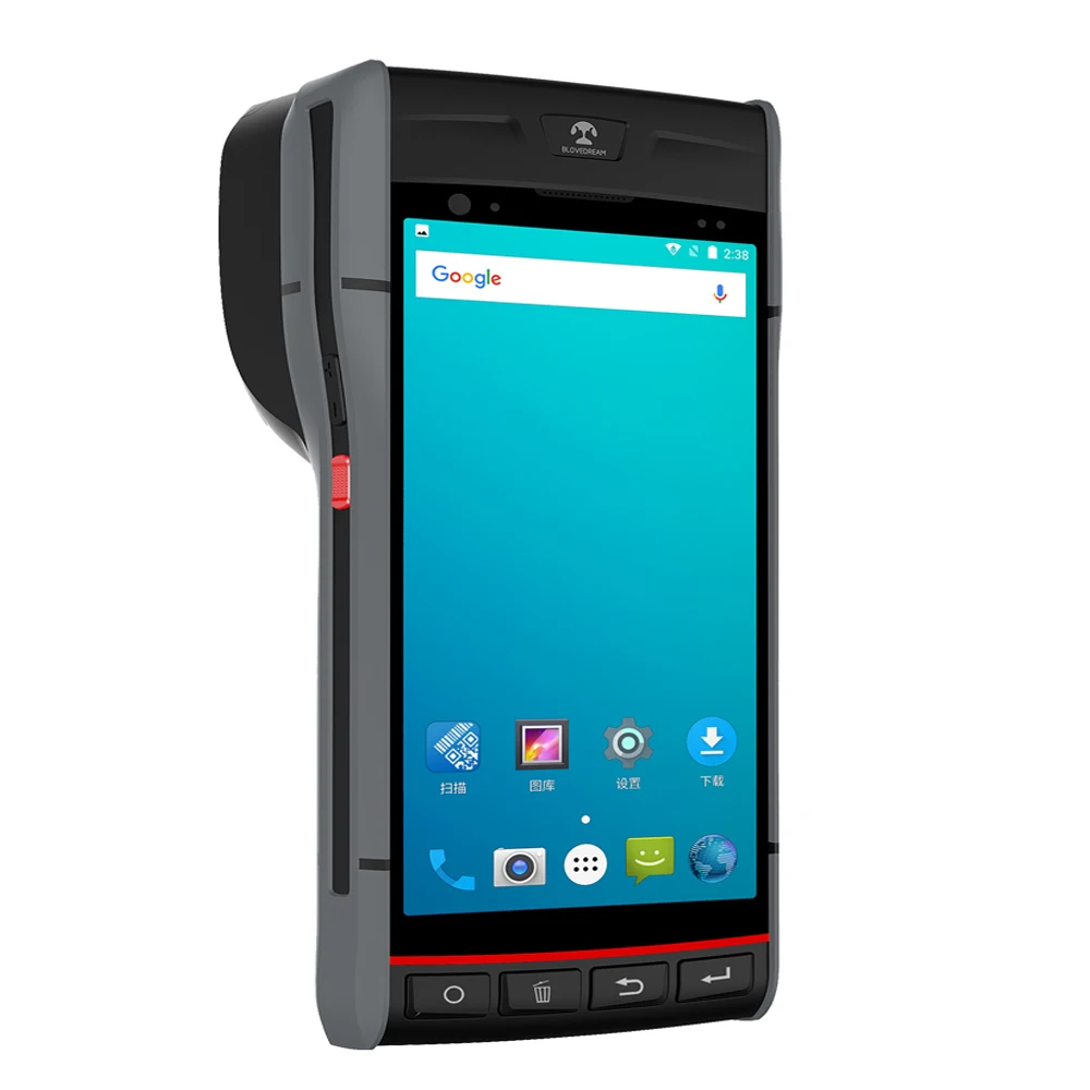 R2000 UHF Portable Handheld Rfid Reader PDA Industrial Barcode Scanner Android Data Terminal