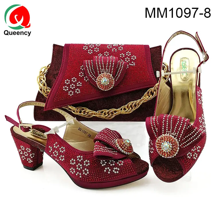 latest lady platform shoes ankara wax high heel shoes african wax shoes and bags