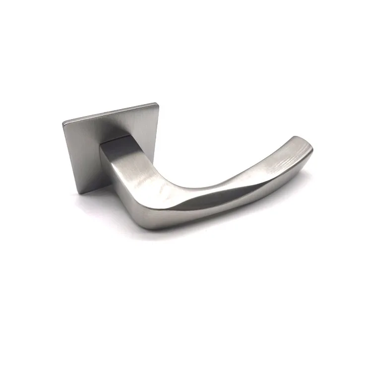 Handle Door Modern Design With Square Cover Main Door Handle Magnetic Inner  Bathroom Door Handle