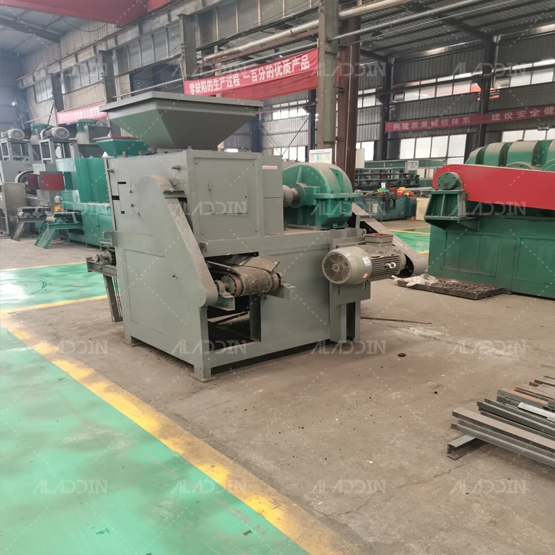 Simple operation of roller forming machine, mineral powder forming machine