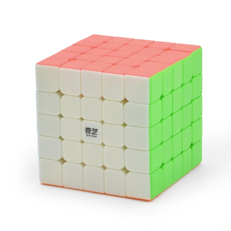 Qiyi Solid Color Magic Cube Qizheng S Professional Speed 5*5*5 Cube