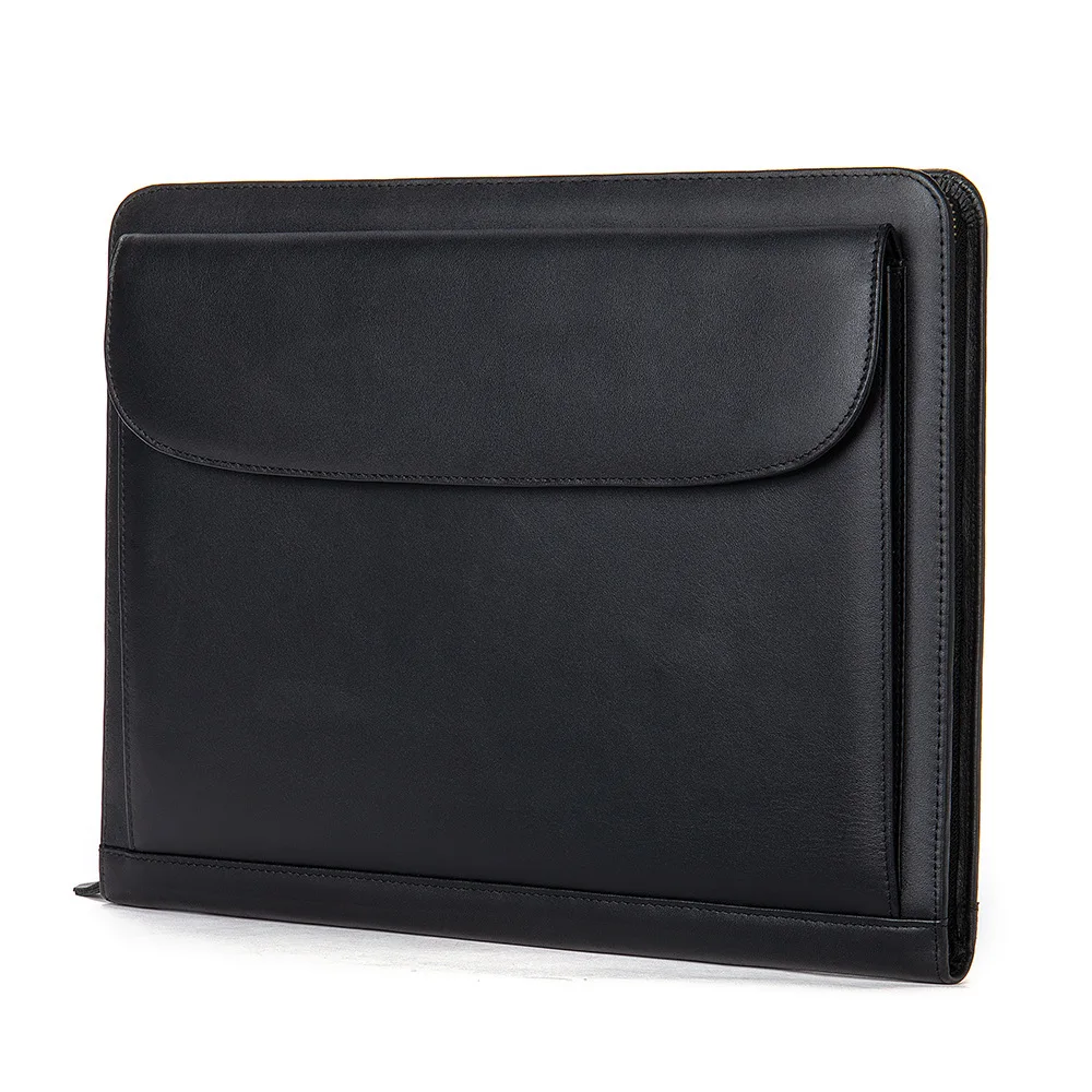Sublimation Bible Covers Bag Men Diary Journal Black Weekly Notebook Cover Black Custom PU Genuine Leather Bible Cover Case
