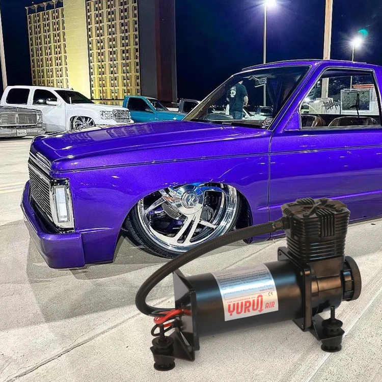 Портативный комплект подвески для внедорожников 4x4, фунт/кв. Дюйм, 12 В, бесшумный воздушный подвесной компрессор