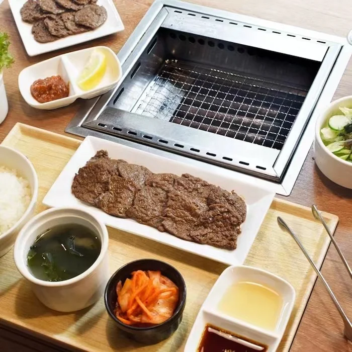 One People Korean BBQ Grill Single BBQ Grill With  220V 110V 1500W