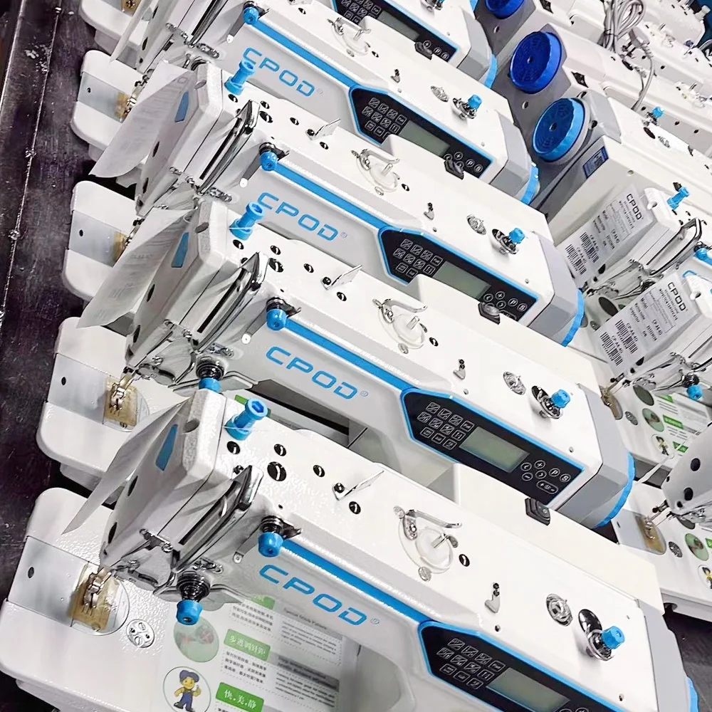 QK-800-A6 Hot sale jack style single step fully automatic computerized flatbed lockstitch industrial sewing machine