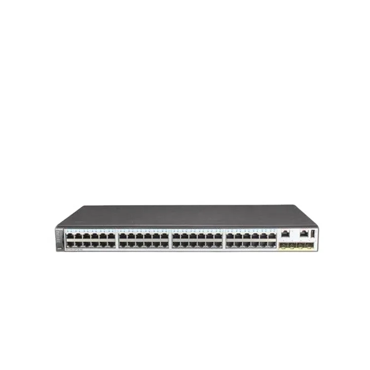 S5720S-52P-SI-AC Switch With 48 Ethernet 10/100/1000 Ports 4 Gig SFP+ uplinks Ports