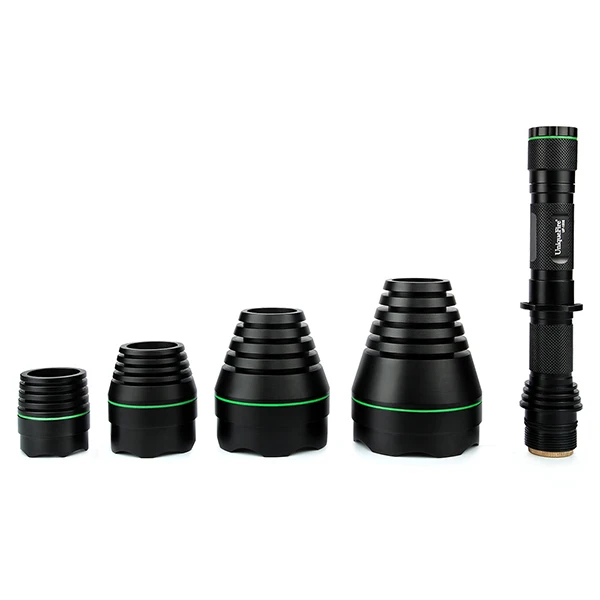 UniqueFire 1508 75mm lens focusable head long range flashlight for hunting