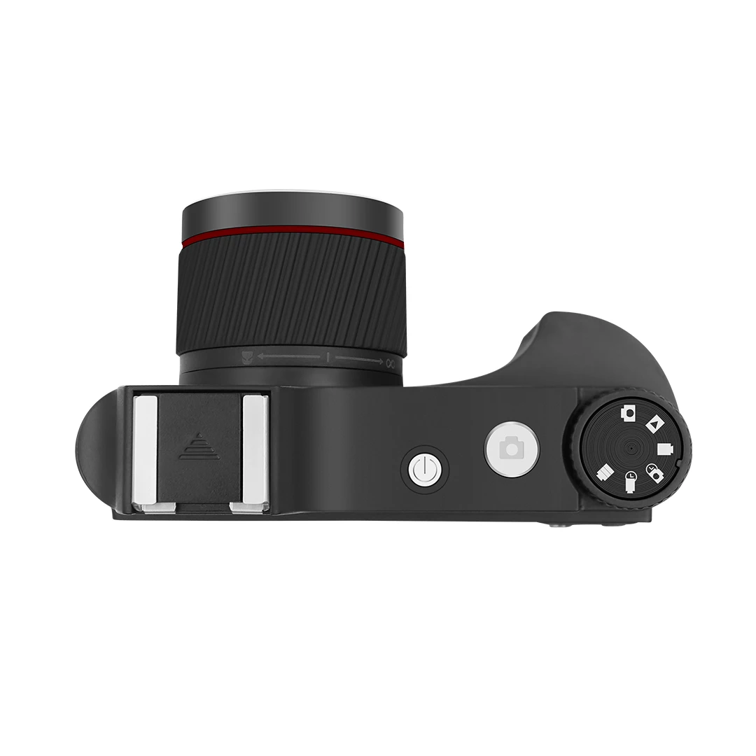 Новейший дешевый DSLR style HD объектив 4K 48MP Портативная Цифровая видеокамера профессиональная vlog